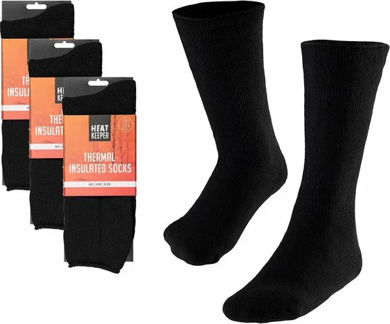 Begroting โ๏ธ 3x Heat Keeper Thermosokken Zwart - Maat 36-41 ๐ฅ 3 Begroting โ๏ธ 3x Heat Keeper Thermosokken Zwart - Maat 36-41 ๐ฅ