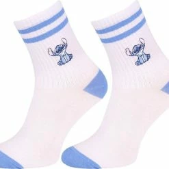 Gloednieuw 🎉 3 Paar, Lange Kleurrijke Sokken, - Stitch DISNEY, OEKO-TEX Gecertificeerd / 37-42 🤩 -Beenmode Verkoop 550x460