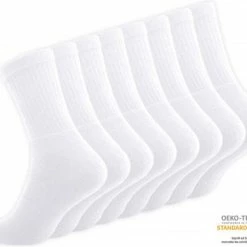 Coupon 🥰 Merkloos Basis Neutrale Sokken - Unisex Sportsokken - Zwart - 43-46 🥰 -Beenmode Verkoop 550x461 1