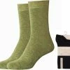 Coupon ❤️ Camano Silky Feeling Sokken Unisex 39/42 Kaki Mel. 2 PACK Naadloos Zonder Knellende Elastiek ⌛ -Beenmode Verkoop 550x503 1