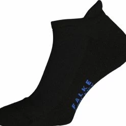 Gloednieuw ⭐ FALKE Cool Kick 👟 Sneaker 👟 Sneakersokken Versterkte 👟 Sneaker Sokken Heren Dames Zonder Motief Met Pluche Zool En Hielband Ademend Sneldrogend Zwart Unisex Sokken - Maat 35-36 😉 -Beenmode Verkoop 550x506