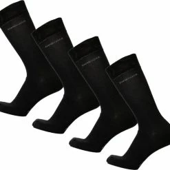 Goedkoopste 👏 Bamboe Sokken | Anti-zweet Sokken | Naadloze Sokken | 4 Paar - Zwart | Maat: 35-38 | Merk: Bamboosa 🥰