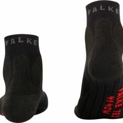 Promo 🧨 FALKE TE2 Short Tennissokken Kort Zacht Geribd Dempend Effect Vochtregulerend Gewrichtsbescherming Zonder Motief Katoen Zwart Dames Sportsokken - Maat 35-36 😍 -Beenmode Verkoop 550x514