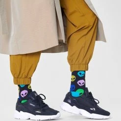Flash-uitverkoop ❤️ Happy 🧦 Socks Alien Multi - 36-40 ✨ -Beenmode Verkoop 550x521 2