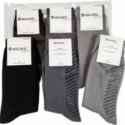 Promo 🌟 Malinsi Sokken Antislip 3-Pack - 3 Paar Donkere Kleuren Maat 42-46 - Huissokken Dames En Heren Anti Slip ✔️ -Beenmode Verkoop 550x543