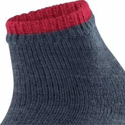 Coupon ✔️ FALKE Cosy Plush Korte Sokken Versterkte Sloffsokken Zonder Patroon Ademend Zacht Verwarmend Met Pluche Wol Alpaca Blauw Dames Sokken - Maat 35-38 🔔 -Beenmode Verkoop 550x548 3