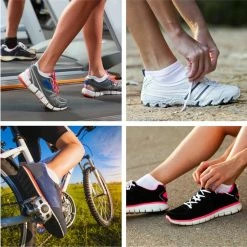 Begroting 🎁 Lage Sportsokken - Grijs/Zwart - 10 Pack - Monfoot ✔️ -Beenmode Verkoop 550x549 3