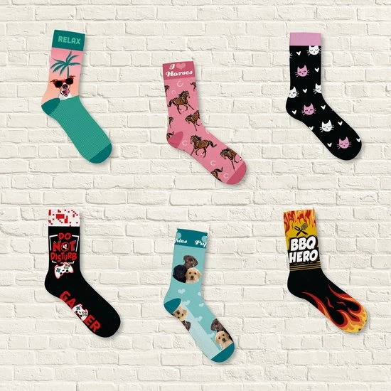 Nieuw π€© Plenty Gifts Sock Puppies 39-44 π 6 Nieuw π€© Plenty Gifts Sock Puppies 39-44 π - Afbeelding 4