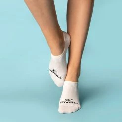 Beste Verkoop ✨ 9-Pack O'Neill No-show Footies Unisex 719003-1010 - Wit - Maat 39-42 🎉 -Beenmode Verkoop 550x550 110