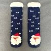 Korting 🤩 Merkloos Kerstsokken Met Bont - Blauw Wit Santa - Huissokken - Dames - Maat 37 - 41 ✔️ -Beenmode Verkoop 550x550 23