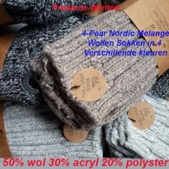 Hete verkoop 🤩 Merkloos 4-Paar Nordic Melange Wollen Sokken In 4 Verschillende Kleuren 39-42 🎁 8 Hete verkoop 🤩 Merkloos 4-Paar Nordic Melange Wollen Sokken In 4 Verschillende Kleuren 39-42 🎁 -Beenmode Verkoop 550x550 64