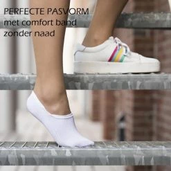 Korting 🎉 Steps 👟 Sneakersokken Naadloos En Anti Bacterieel Katoen 2 Paar EXTRA DUN 👏 -Beenmode Verkoop 550x550 84