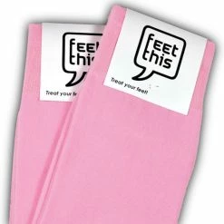 Goedkoopste 🔔 Feet This Sokken Zoet Roze - Gekleurde Effen Sokken - Sokken Dames - Sokken Heren - Lange Sokken - Sokken Jongens - Sokken Meiden - Middellang - Maat 39-42 ✨ -Beenmode Verkoop 550x567