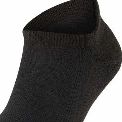 Gloednieuw ⭐ FALKE Cool Kick 👟 Sneaker 👟 Sneakersokken Versterkte 👟 Sneaker Sokken Heren Dames Zonder Motief Met Pluche Zool En Hielband Ademend Sneldrogend Zwart Unisex Sokken - Maat 35-36 😉 -Beenmode Verkoop 550x574 2