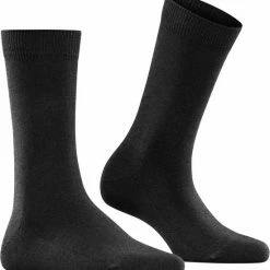 Beste Pirce ⭐ FALKE Family Grondstofvriendelijk Zacht Zonder Motief Duurzaam Ondoorzichtig Mid-rise Duurzaam Katoen Grijs Dames Sokken - Maat 35-38 🔔 -Beenmode Verkoop 550x583