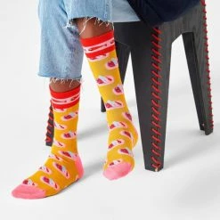 Nieuw 🔔 Happy 🧦 Socks Sardines In A Tin SAT01-2400 36-40 👏 -Beenmode Verkoop 550x602 3