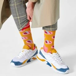 Nieuw 🔔 Happy 🧦 Socks Sardines In A Tin SAT01-2400 36-40 👏 -Beenmode Verkoop 550x602 4