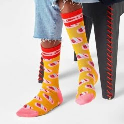 Nieuw 🔔 Happy 🧦 Socks Sardines In A Tin SAT01-2400 36-40 👏 -Beenmode Verkoop 550x602 6