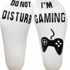 Beste recensies van ❤️ Merkloos I'm Gaming Sokken - Wit Met Zwarte Letters - Grappige Sokken Voor De Echte Gameliefhebbers 🌟