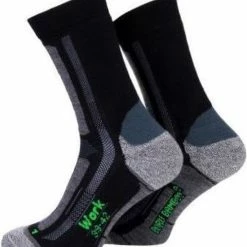 Nieuw 👏 Boru Bamboo Werksokken Dames Zwart Maat 39-42 🔔