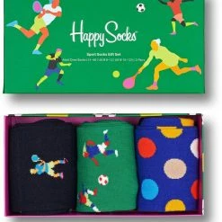 Uitgang 🧨 Happy 🧦 Socks Sports Giftbox 3P Multi - 36-40 👍 -Beenmode Verkoop 550x618 1