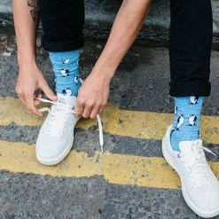 Coupon ❤️ Alfredo Gonzales Sokken The Penguin 🧦 Socks Blauw Maat:XS (35-37) 🧨 -Beenmode Verkoop 550x619 1