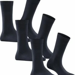 Begroting 🔥 FALKE Family Bundle 3P SO Dames - Donker Blauw - Maat 39-42 ✔️ -Beenmode Verkoop 550x628 2