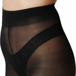 Gloednieuw ✨ Omero IBICI Casual 40den Hydraterende En Perzikzachte Panty Zwart M 😀 -Beenmode Verkoop 550x637