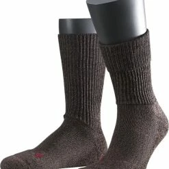 Uitgang 🌟 FALKE Walkie Ergo Ademend Hoge Kwaliteit Verwarmend Thermo Met Elastiek Warme Dikke Trekking Hoog Lang Merinowol Bruin Unisex Sokken - Maat 42-43 👍 -Beenmode Verkoop 550x645 1