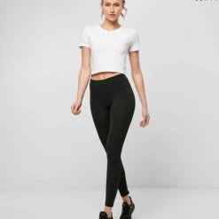 Goedkoopste 🎁 Senvi Dames Stretch Jersey Legging - Maat XXXXXL (5XL) - Kleur Zwart 🔥 -Beenmode Verkoop 550x649