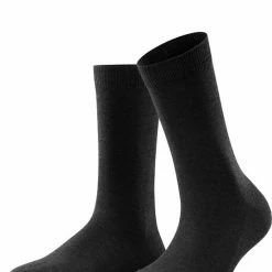 Beste Pirce ⭐ FALKE Family Grondstofvriendelijk Zacht Zonder Motief Duurzaam Ondoorzichtig Mid-rise Duurzaam Katoen Grijs Dames Sokken - Maat 35-38 🔔 -Beenmode Verkoop 550x652