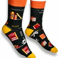 Flash-uitverkoop 🔔 More Fashion - Dames Sokken - 35/38 - 4-Pack - Photography Travel Music Books - MADE IN EU 🥰 -Beenmode Verkoop 550x660 3