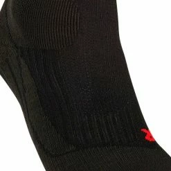 Promo 🧨 FALKE TE2 Short Tennissokken Kort Zacht Geribd Dempend Effect Vochtregulerend Gewrichtsbescherming Zonder Motief Katoen Zwart Dames Sportsokken - Maat 35-36 😍 -Beenmode Verkoop 550x660 4