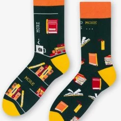 Flash-uitverkoop 🔔 More Fashion - Dames Sokken - 35/38 - 4-Pack - Photography Travel Music Books - MADE IN EU 🥰 -Beenmode Verkoop 550x664 2