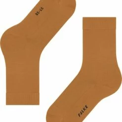 Kopen 🔔 FALKE ClimaWool Versterkt Zonder Patroon Ademend Warm Droog Milieuvriendelijk Elegant Duurzaam Lyocell Maagdelijke Wol Orange Dames Sokken - Maat 41-42 ⭐ -Beenmode Verkoop 550x667 16