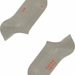 Aanbiedingen 🧨 FALKE Cool Kick 👟 Sneaker 👟 Sneakersokken Versterkte 👟 Sneaker Sokken Heren Dames Zonder Motief Met Pluche Zool En Hielband Ademend Sneldrogend Beige Unisex Sokken - Maat 39-41 🎉 -Beenmode Verkoop 550x667 25