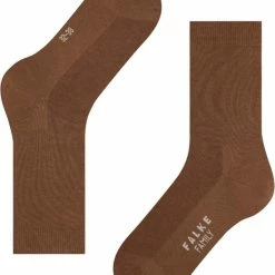 Kopen ✨ FALKE Family Grondstofvriendelijk Zacht Zonder Motief Duurzaam Ondoorzichtig Mid-rise Duurzaam Katoen Bruin Dames Sokken - Maat 39-42 ✨ -Beenmode Verkoop 550x667 27