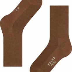 Kopen ✨ FALKE Family Grondstofvriendelijk Zacht Zonder Motief Duurzaam Ondoorzichtig Mid-rise Duurzaam Katoen Bruin Dames Sokken - Maat 39-42 ✨ -Beenmode Verkoop 550x667 28