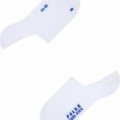 Uitgang 👏 FALKE Cool Kick Invisible Voering Sokken Onzichtbaar Zonder Motief High Cut Met Pluche Zool Ademend Sneldrogend Wit Unisex Kousenvoetje - Maat 42-43 🌟 -Beenmode Verkoop 550x667 30