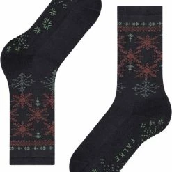 Groothandel 🎉 FALKE Joy Pad Slofsok Ademend Warm Mid High Met Patroon Organisch Duurzaam Katoen Wol Zwart Dames Sokken - Maat 39-42 😉 -Beenmode Verkoop 550x667 31