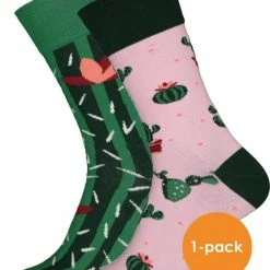 Gloednieuw 🛒 Many Mornings Toffe Sokken - Gekke Sokken - Leuke Sokken - ☀️ Summer Cactus - Maat: 35 T/m 38 🎉 -Beenmode Verkoop 550x675 4