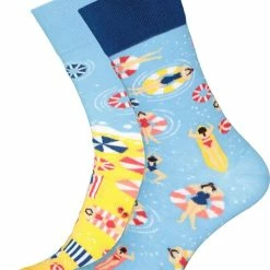 Groothandel 🛒 Many Mornings Sokken - Beach Please - Unisex - Maat: 35-38 🥰