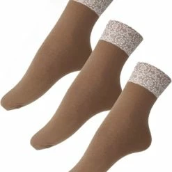 Begroting ❤️ Green-goose® Dames Bamboe Pantykousen | Maat 35-41 | 95% Bamboe | 3 Paar | Dames | Bruin | Duurzaam En Comfortabel 🥰