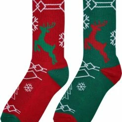 Beste recensies van 🛒 Urban Classics 🎄 Christmas - Kerstmis - Feestdagen - Feest - Kerst - Modern - Nieuw - Fancy X-Mas Pattern 🧦 Socks 2-Pack 😉