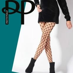 Nieuw ✔️ Pretty Polly Very Large Net Panty 🔔 -Beenmode Verkoop 550x696 3