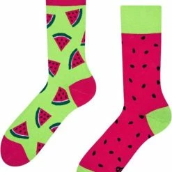 Korting ⭐ Good Mood Sokken - Watermeloen - Unisex Maat 35-38 😀