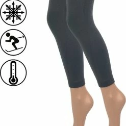 Nieuw 😉 Bonanza Thermo Legging - Antraciet/Fume - Maat L-XL 😍
