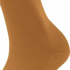 Kopen 🔔 FALKE ClimaWool Versterkt Zonder Patroon Ademend Warm Droog Milieuvriendelijk Elegant Duurzaam Lyocell Maagdelijke Wol Orange Dames Sokken - Maat 41-42 ⭐ -Beenmode Verkoop 550x705