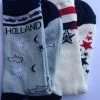 Promo 👏 Robin Ruth Set Van 2 Paar Holland Souvenir Sokken - 1 Paar Blauw En 1 Paar Roomwit - Maat 36 Tot 42 🎉 -Beenmode Verkoop 550x708