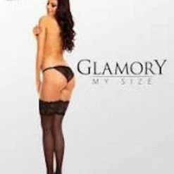 Nieuw 🎁 Glamory Couture 20 Stay Up Kousen Met Naad Maat 44/46 Zwart 😍 -Beenmode Verkoop 550x712 2